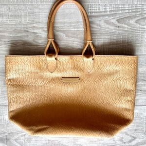 Longchamp leather tote